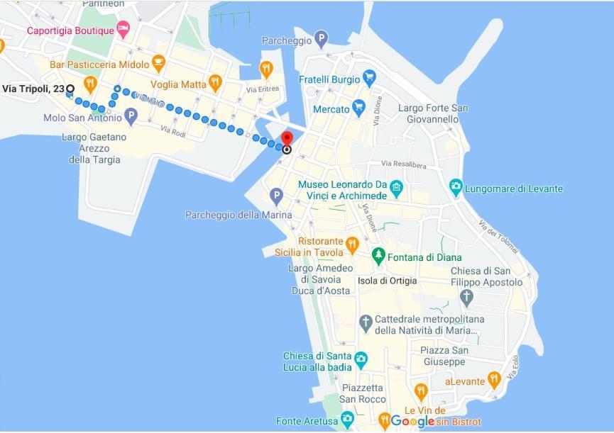 Apartment Portineria 23 - A Due Passi Da Ortigia *